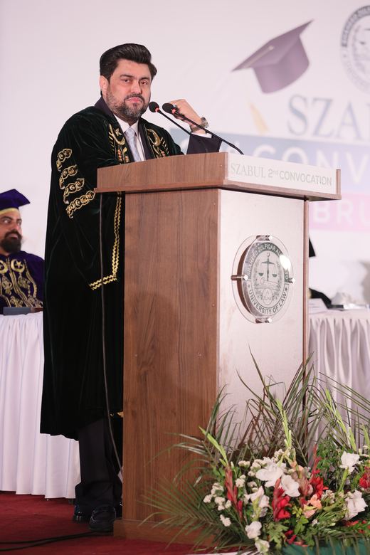 Address by the Chancellor — Governor of Sindh