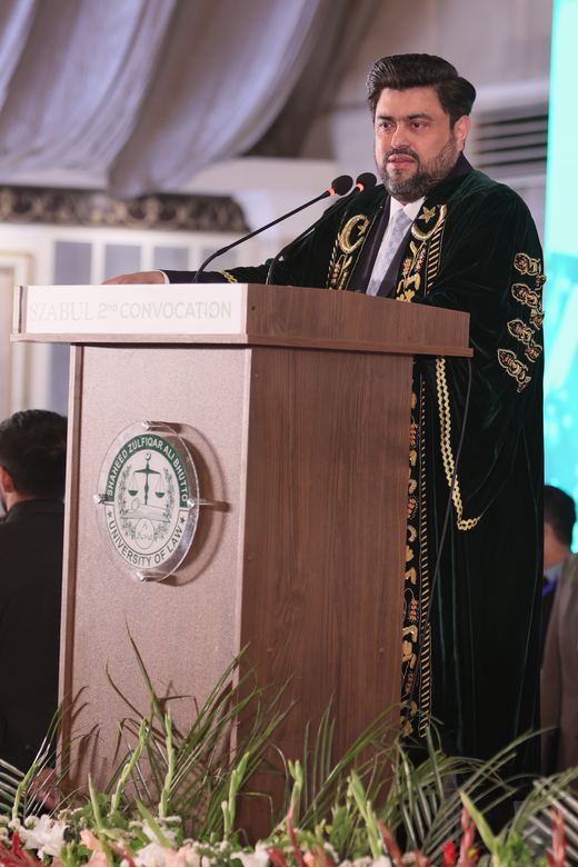 Chancellor at the Rostrum