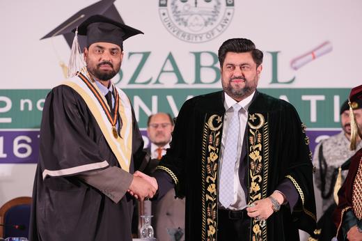 Medal Presentation by the Chancellor