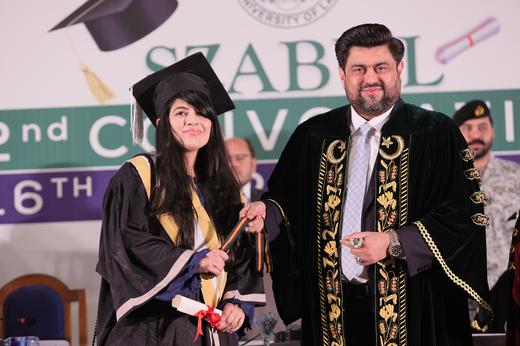 Gold Medallist with the Chancellor